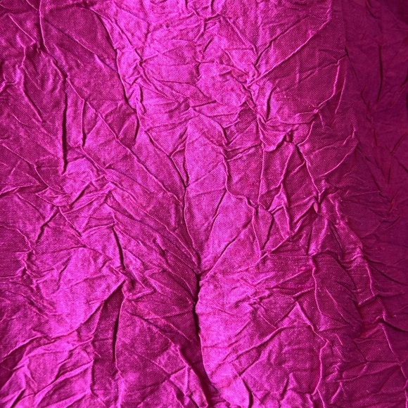 Eileen Fisher Pink Crinkled Silk Blouse/Light Jacket Small New Without Tags! - Picture 4 of 7